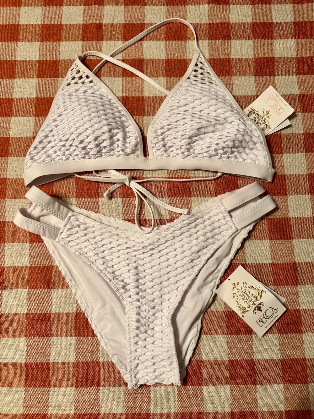 BECCA castaway bikini NWT